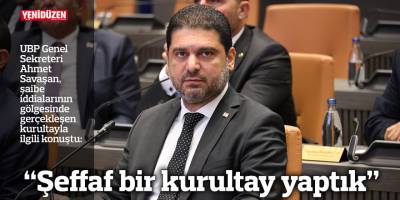 “Şeffaf bir kurultay yaptık”