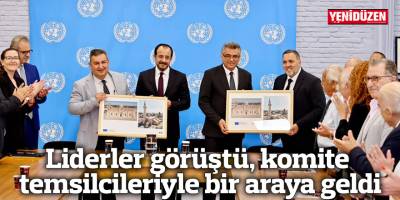 Liderler görüştü, komite temsilcileriyle bir araya geldi