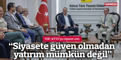 “Siyasete güven olmadan yatırım mümkün değil”