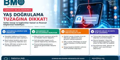 Bilgisayar Mühendisleri Odası'ndan yaş doğrulama mesajlarıyla ilgili uyarı