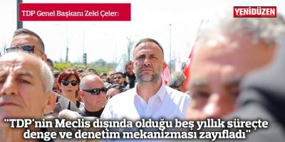 “TDP Meclis’in sigortasıdır, her evden en az bir oy istiyoruz” 