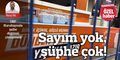 Sayım yok, şüphe çok!