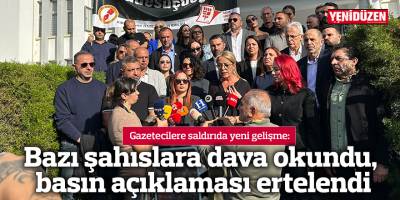 Bazı şahıslara dava okundu, basın açıklaması ertelendi