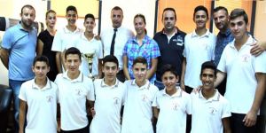 Şampiyonlar Spor Dairesi’ndeydi