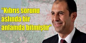 Özersay, Anadolu Ajansına konuştu