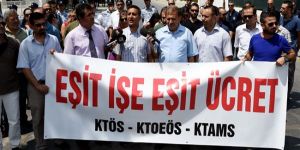 Sendikalar “Göç Yasası”na karşı eylem düzenledi