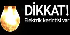 Yeniboğaziçi yarın elektriksiz