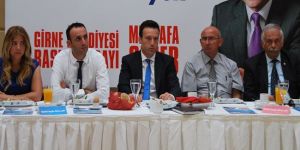 Şener Girne için projelerini anlattı