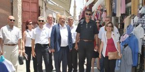 Dana ve DP-UG LTB meclis adayları esnafı ziyaret etti