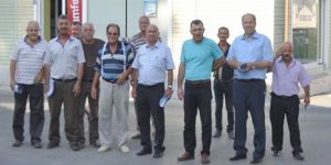 TDP, BKP VE Baraka adayları İskele’de çarşıyı ziyaret etti