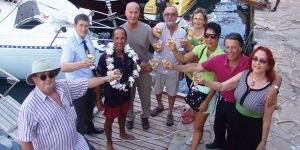 Yatı ile İsrail’e gidip geldi