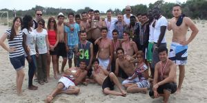 DAÜ plaj futbolunda buluştu