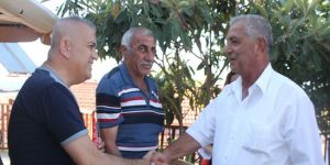 Öztoprak ve ekibi, Yedidalga’yı ziyaret etti