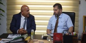 Dana ve ekibi, MUSİAD Kıbrıs’ı ziyaret etti