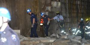 Köprünün altgeçidi çöktü, 5 kişi yaralandı