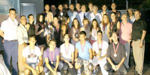 Teniste ödüller verildi