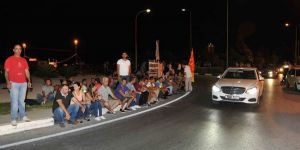 CAS çalışanları Ercanda EYLEMDE