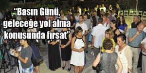 Gazeteciler Birliği’nde Basın Günü resepsiyonu