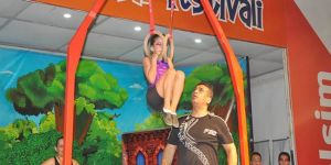 Cimnastikçiler beğeni topladı