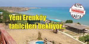 Halk plajı yenilendi