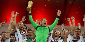 Dünyanın Şampiyonu Almanya  1-0