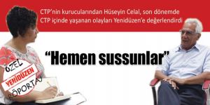 “Hemen sussunlar, konuyu partinin organlarında tartışsınlar”