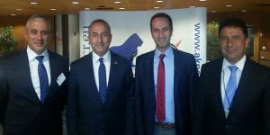 Meclis Heyeti Strazburg’da Çavuşoğlu ile görüştü