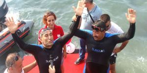 “Gençler ve yatıcımcılar için yüzdüm”