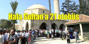 Hala Sultan Tekkesi’nde bayram…