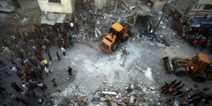 Adadolu Ajansı ofisi de vuruldu