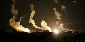 İsrailden Gazzeye ağır bombardıman
