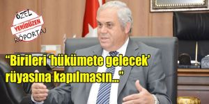 Başbakan Yorgancıoğlu YENİDÜZENe konuştu