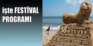 MAĞUSA FESTİVALİ BAŞLIYOR