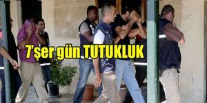 Soygun zanlıları mahkemeye çıkarıldı