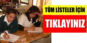 Lise 9. sınıfa girmeye hak kazananlar açıklandı