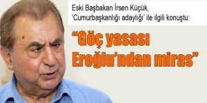 ‘Cumhurbaşkanlığı adaylığı’ için kapıyı açık bıraktı