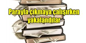 Ercana kitap arasında gelen PARA