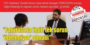 Faturalarla ilgili tek sorun ödenmiyor olması