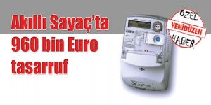 ‘Akıllı sayaç’ta ihale tamam