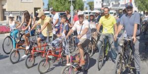 Pedallar ‘Güzelyurt’ için döndü…