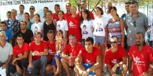 Triatlon heyecanı Lapta’da yaşandı