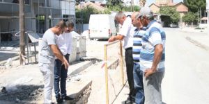 Yağmur suyu drenaj projesi sürüyor