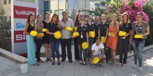 Sokak hayvanları susuz kalmasın