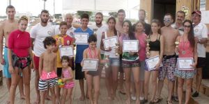 Rüzgara karşı yarıştılar