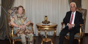 Eroğlu, BMnin yeni komutanını kabul etti