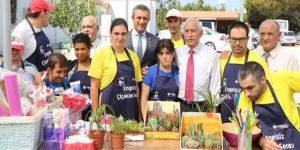 Engelsiz Çiçek Serası açıldı