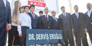 Cadde açılışı için Kemer’e…