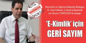 E-Kimlik’ için GERİ SAYIM