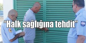 Bafra Atık Su Arıtma Tesisi mühürlendi