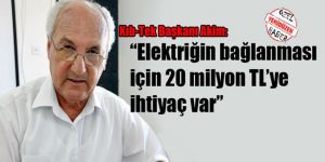 Maliye Bakanlığı halen ELEKTRİKSİZ
